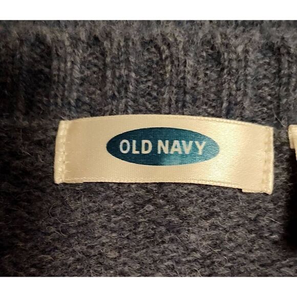 OLD NAVY 100% Lambswool blue sweater. Ladies medium. - Picture 5 of 6
